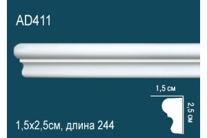 Молдинг Перфект AD411